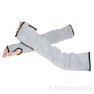 Hespax HPPE 13G maniche protettive resistenti al taglio a maglia